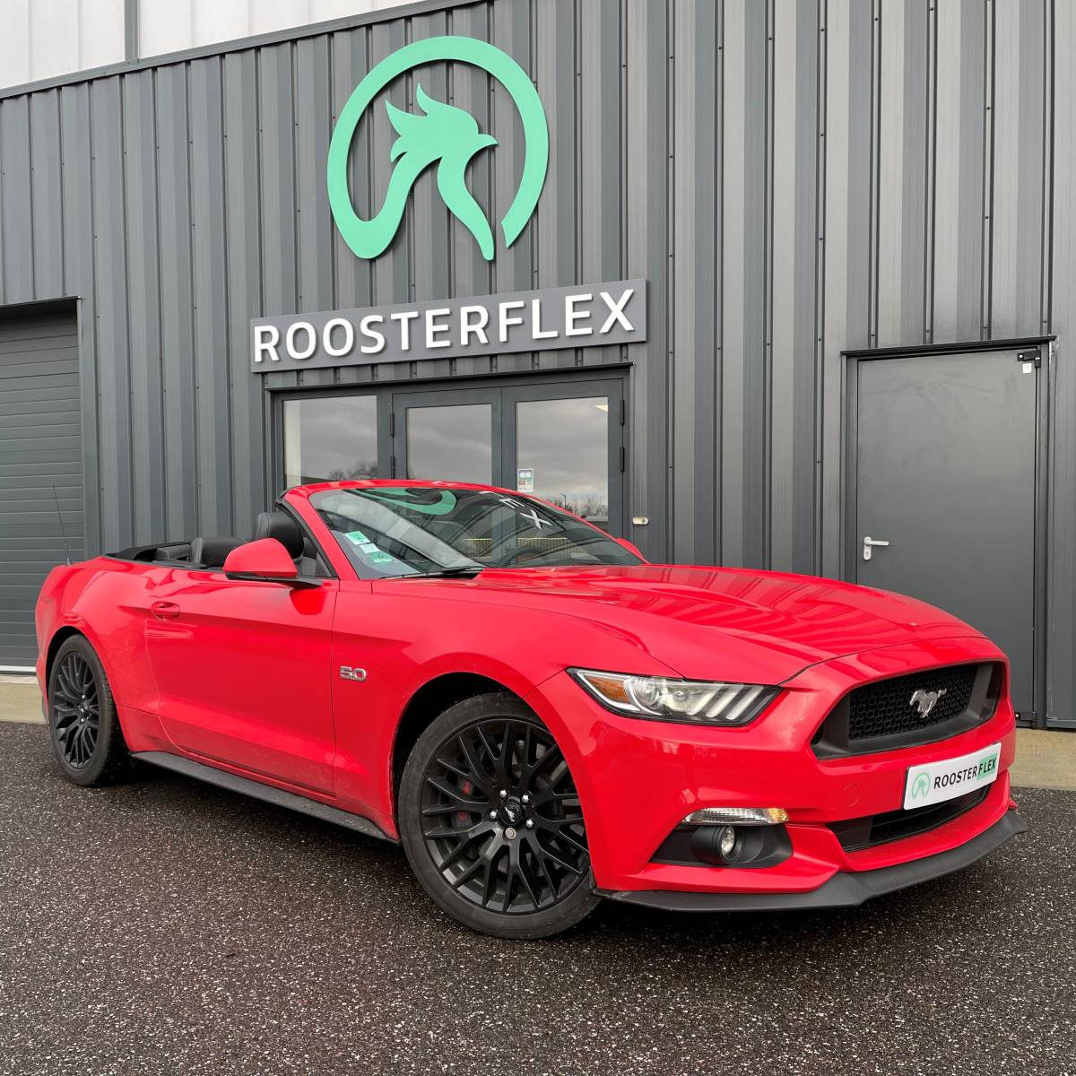 Conversion éthanol FlexFuel écoflex par reprogrammation Ford Mustang 5.0 à Mérignac près de Bordeaux.