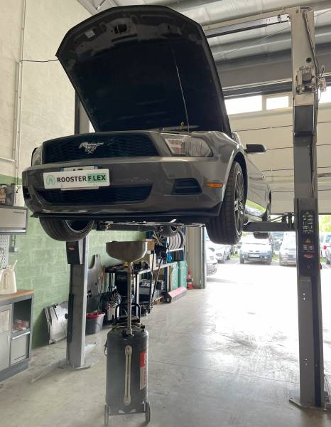 Vidange Ford Mustang Cabriolet à Mérignac près de Bordeaux