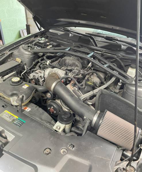 Vidange Ford Mustang Cabriolet à Mérignac près de Bordeaux