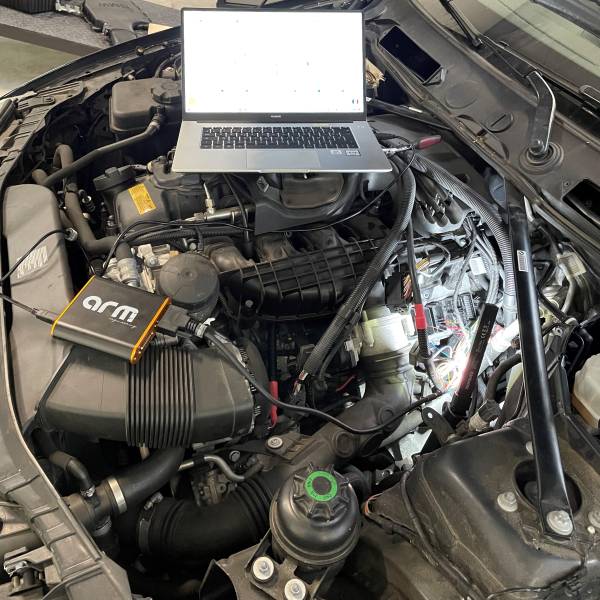 Reprogrammation éthanol E85 BMW 135I en cours a Bordeaux